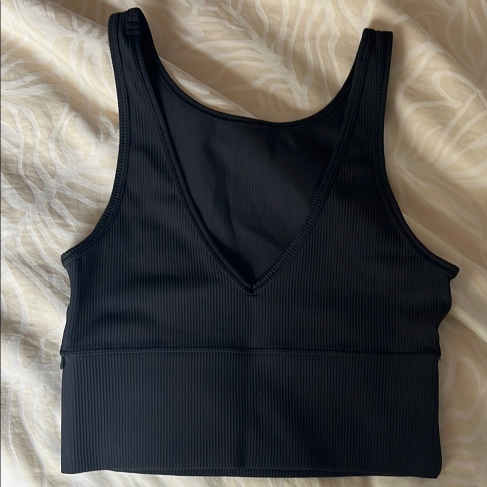 Lululemon Reversible Ribbed Cropped Tank Top - Picture 2 of 3